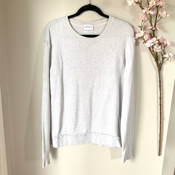 ARITZIA / COMMUNITY / GREY CREW NECK SWEATER